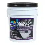 IMPERMEABILIZANTE ASFÁLTICO FIBRATADO IMPAC EMULSIÓN FIBRATADA NEGRO 19 L