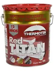 IMPERMEABILIZANTE PARA TRÁNSITO PEATONAL RED TITAN 19 L