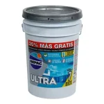 IMPERMEABILIZANTE ACRÍLICO FIBRATADO BLANCO 7 AÑOS IMPAC ULTRA 7 22.8 L