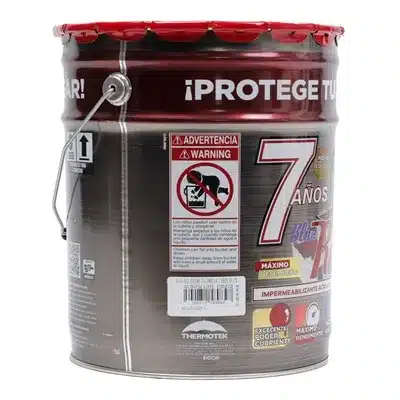 IMPERMEABILIZANTE ACRÍLICO FIBRATADO DE 19 L - Imagen 3