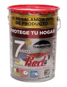 IMPERMEABILIZANTE ACRÍLICO FIBRATADO DE 22.8 L