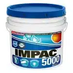 IMPERMEABILIZANTE ACRÍLICO FIBRATADO BLANCO 5 AÑOS IMPAC 5000 3.8 L